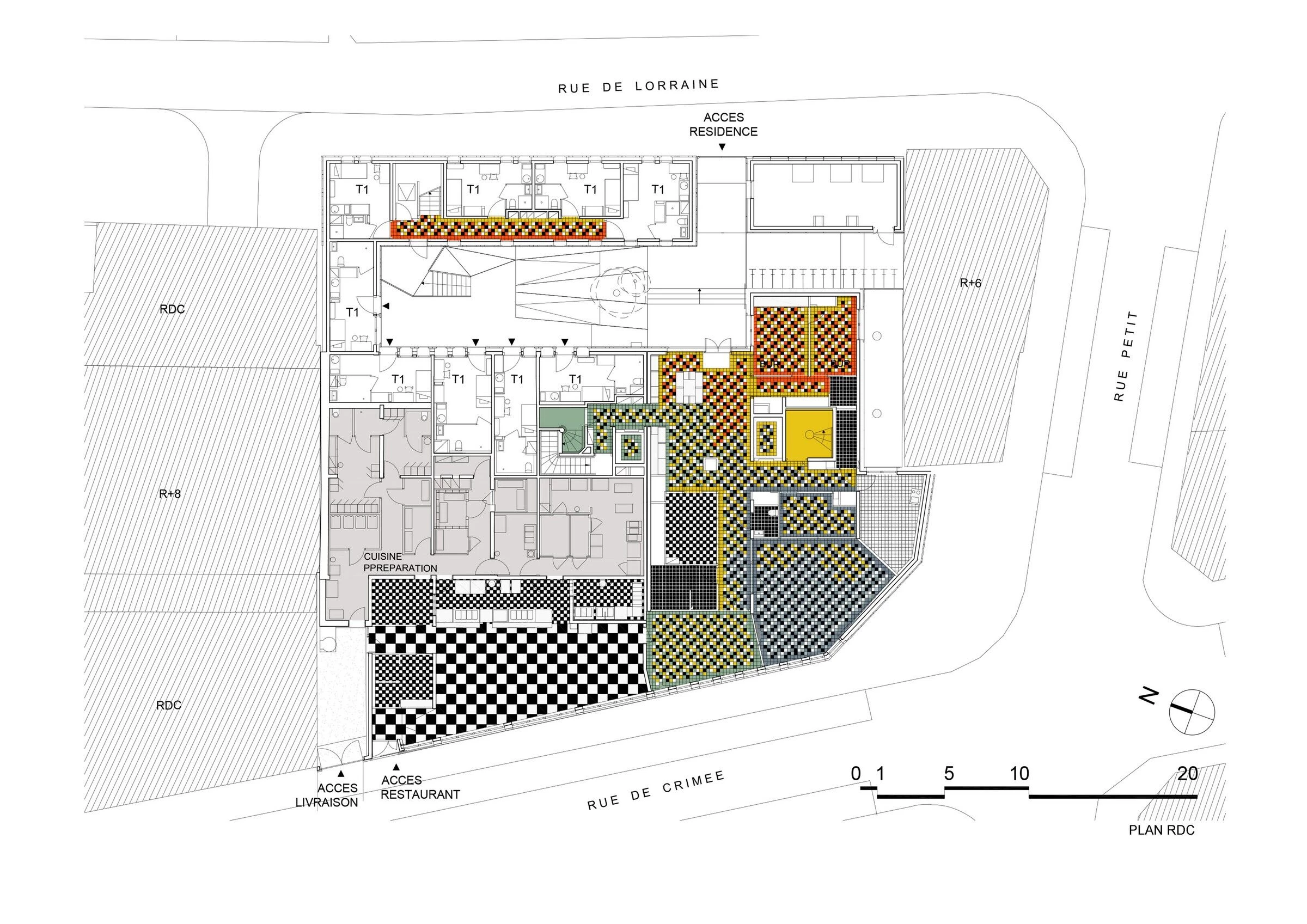 巴黎 Social Résidence 和社会餐厅设计丨法国巴黎-18