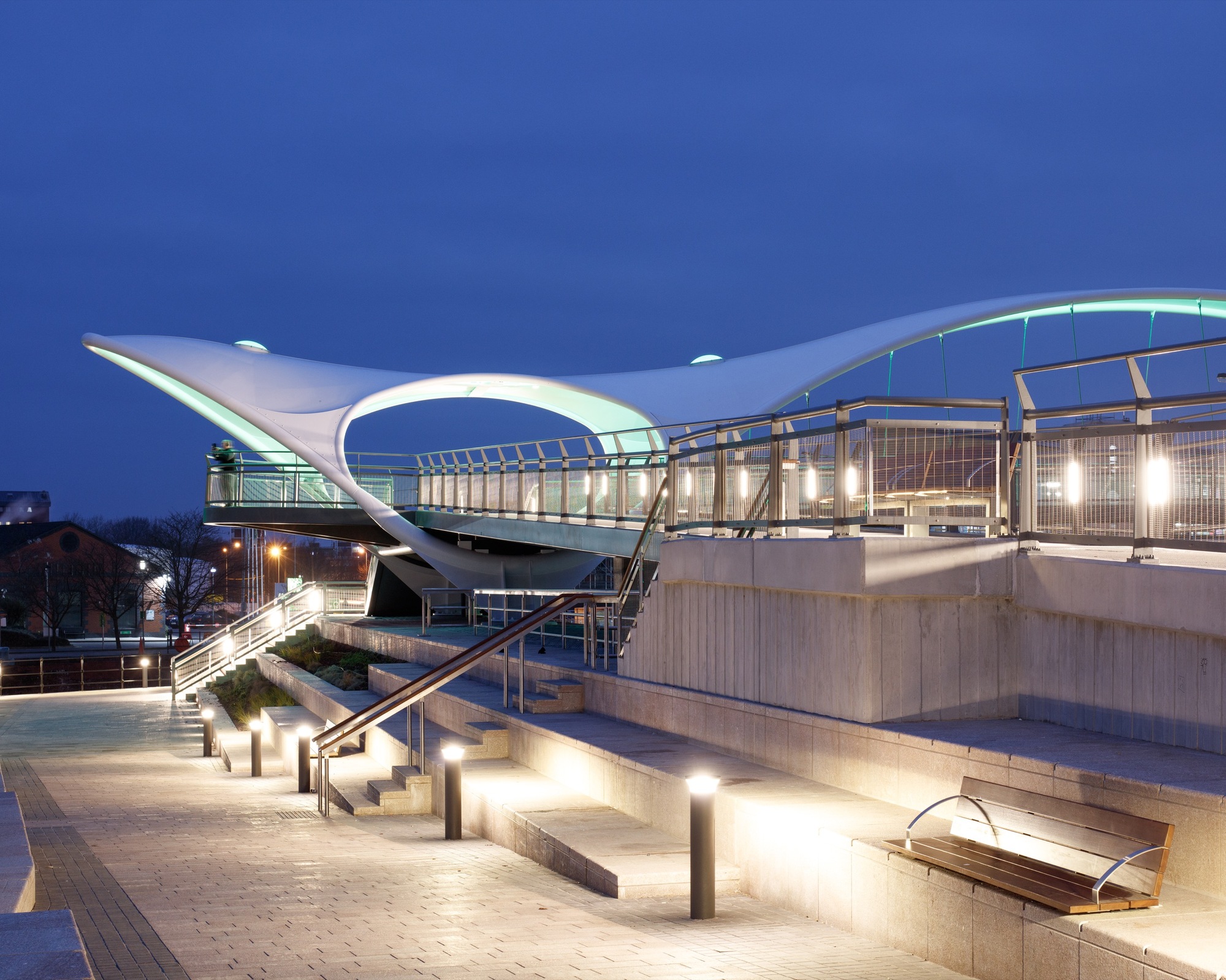 英国赫尔市 Murdoch's Connection Bridge丨Arup 和 Matter Architecture-24