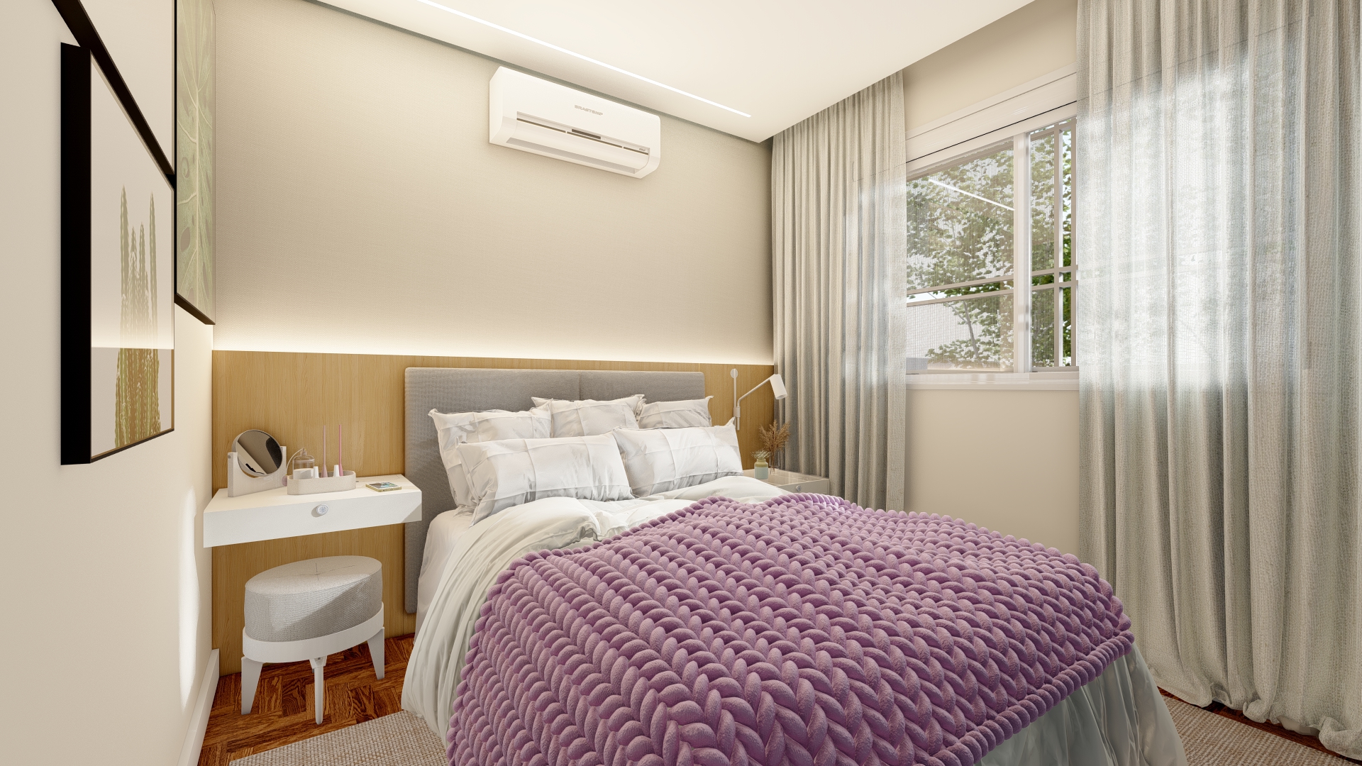 Dormitório - Projeto de Interiores-0