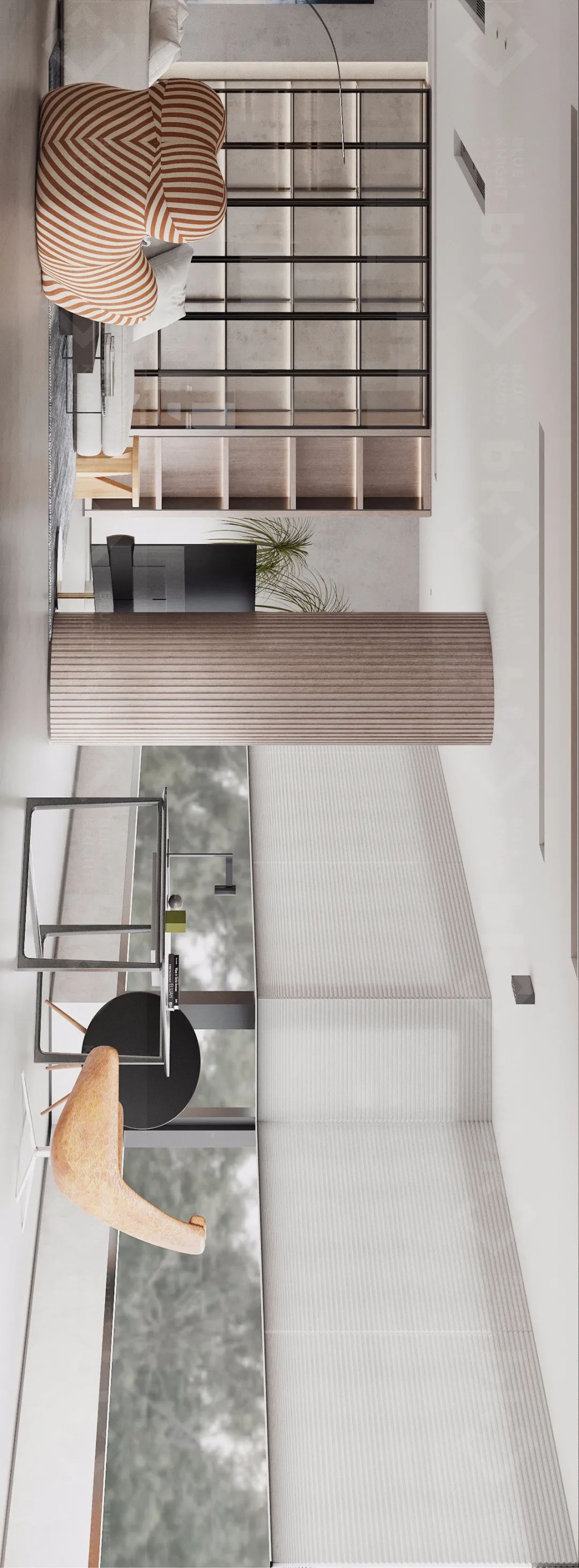 城市中心的山水秘境·金鸡湖复式别墅全案设计丨中国苏州丨bk蓝骑士建筑设计事务所-103