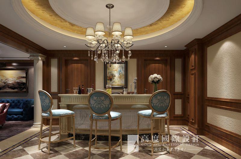 杭州别墅设计——西溪君庐别墅欧式风格装修设计-7