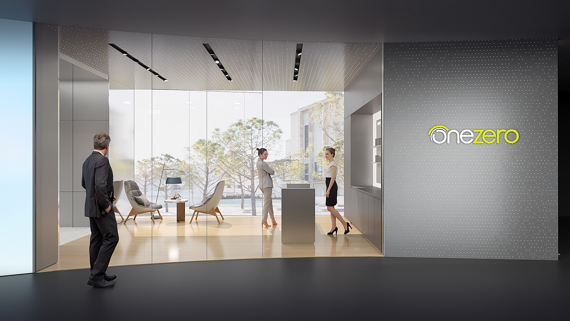 onezero美承 手机店 品牌形象设计-9