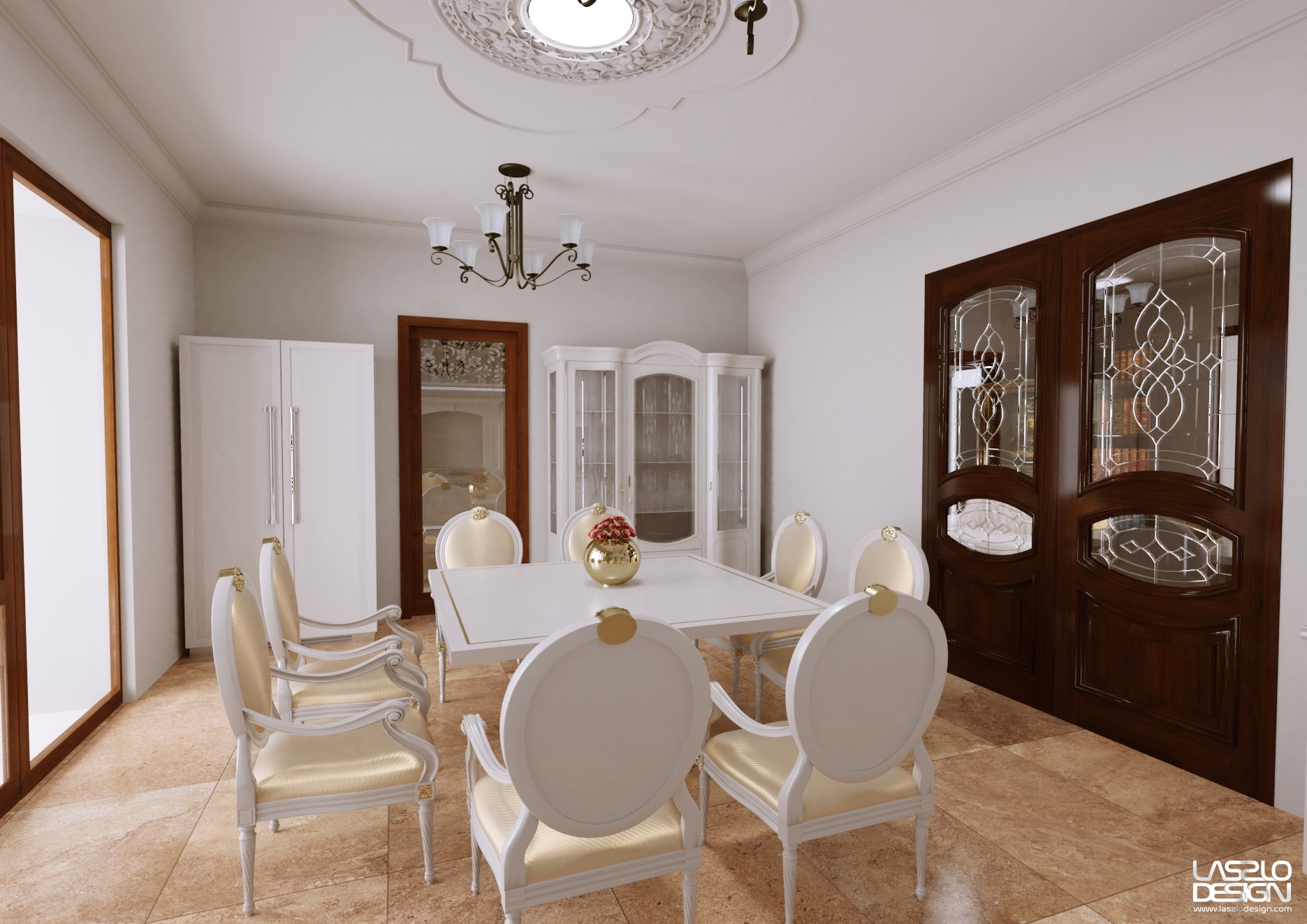 Classical neo baroque home interior-11