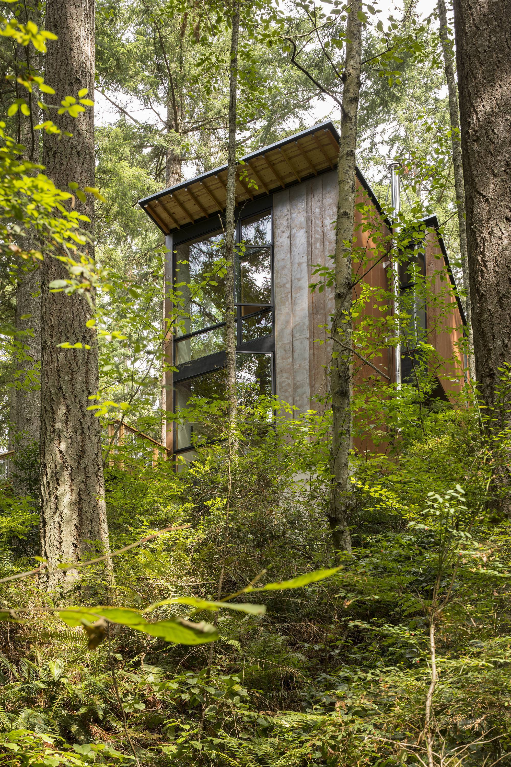 小房子大棚屋丨美国丨David Van Galen Architecture-30