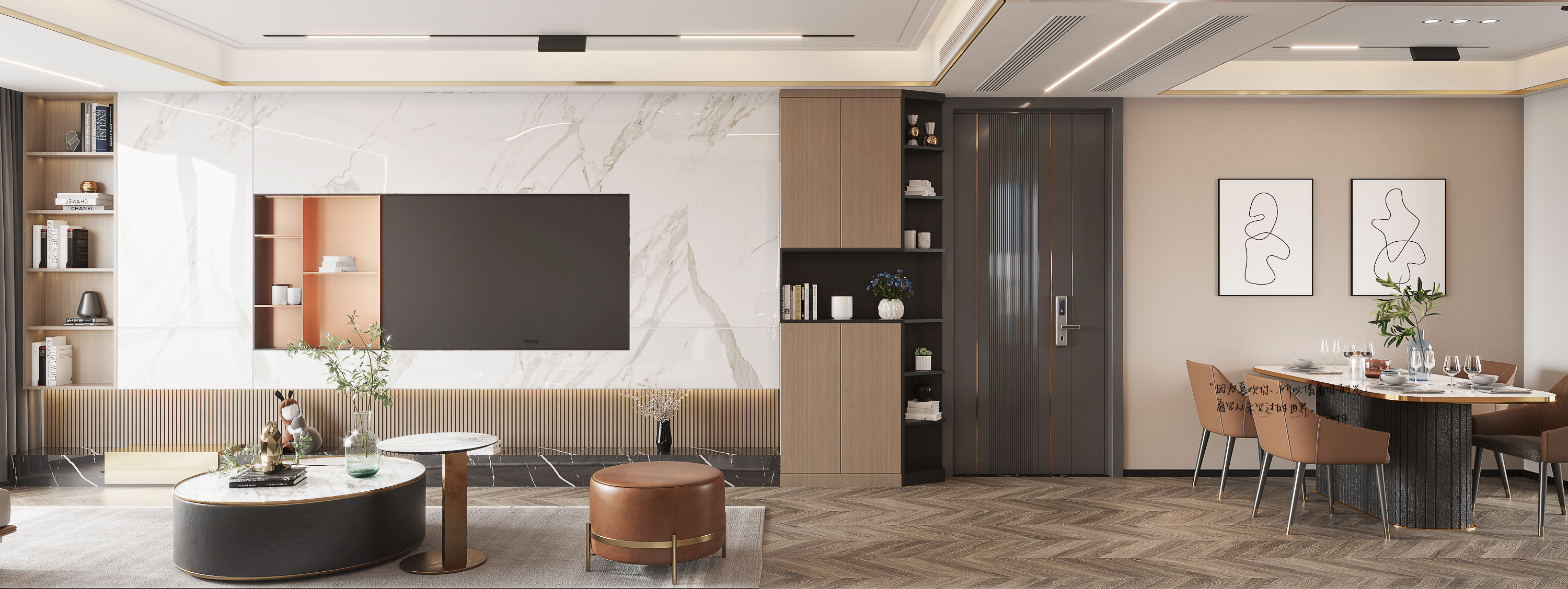 现代简约公寓设计案例-15