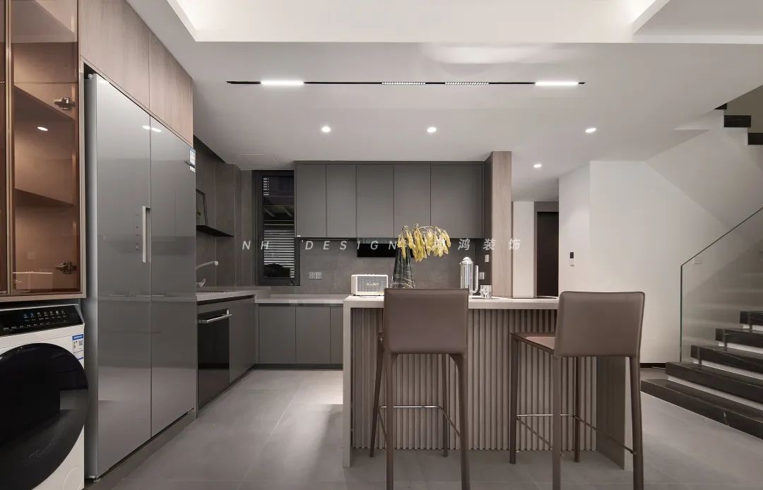 杭州璟宸府 160㎡复式原木氧居丨中国杭州丨浙江南鸿装饰-42