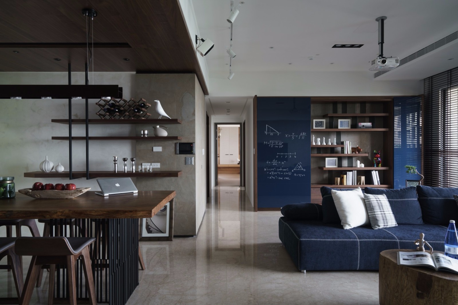 美术爱河——132m²人文居家住宅  千彩胤空间设计-13