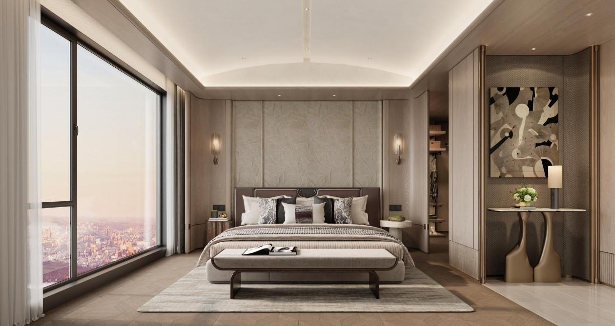 武汉招商天青府100&120&143户型方案丨集艾设计-15