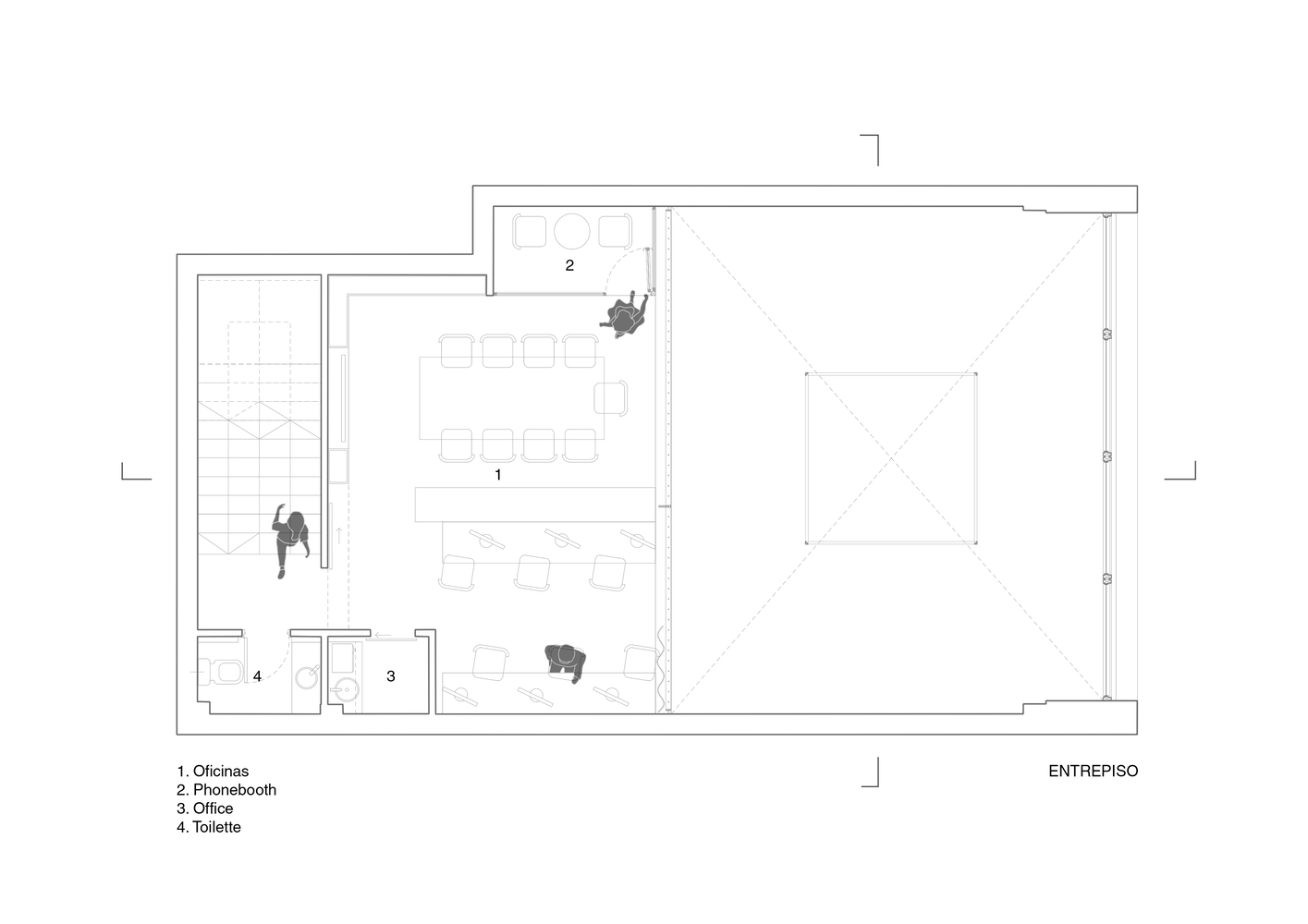 阿根廷布宜诺斯艾利斯 Room Store 时尚灵活空间设计丨Pirca Arquitectura-23