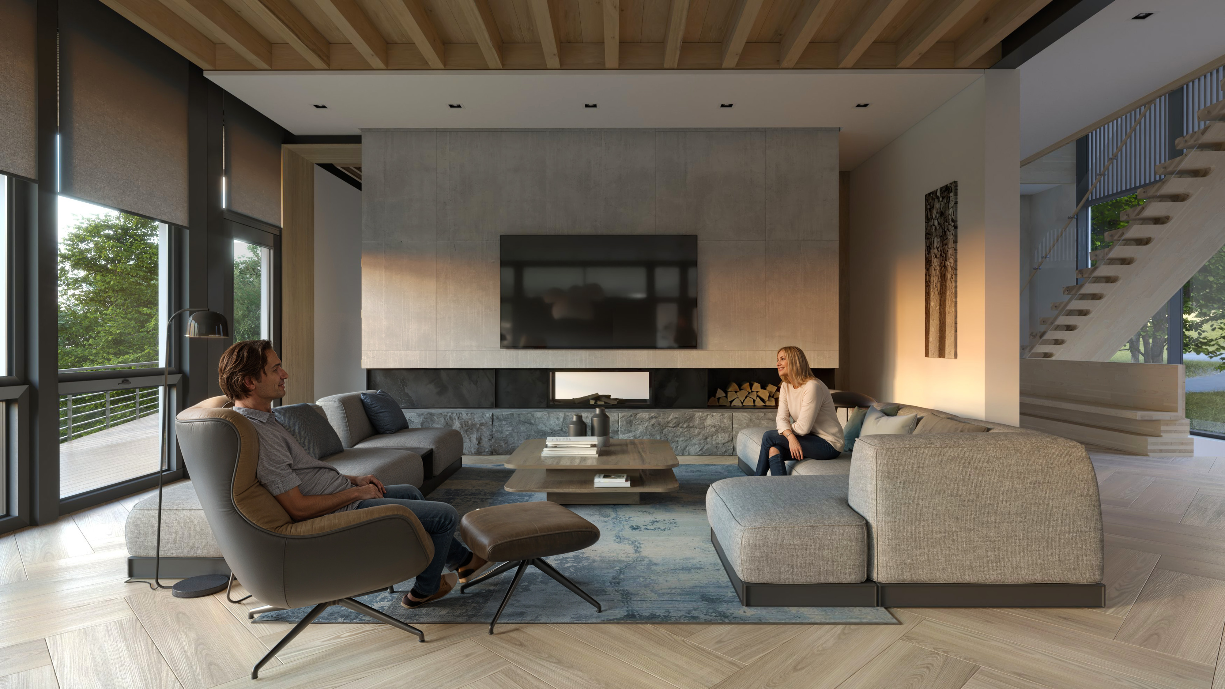 河润住宅（注：Riverrun直接音译可作里弗伦，但结合常见取名逻辑意译为河润更符合整体语境，Residence常见意思为住宅 ） 丨United StatesBoston-6