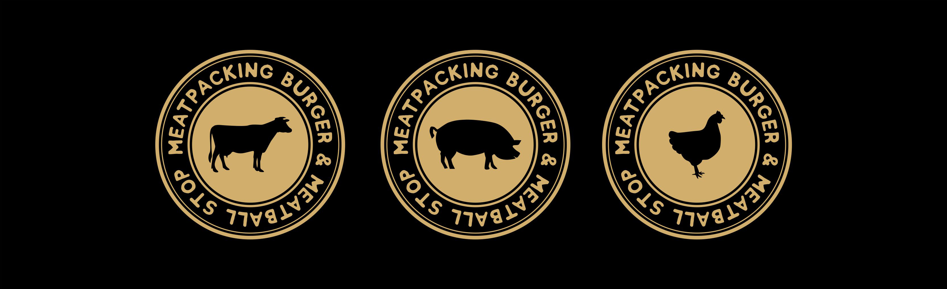 Meatpacking Burger & Meatball Stop. Branding-11