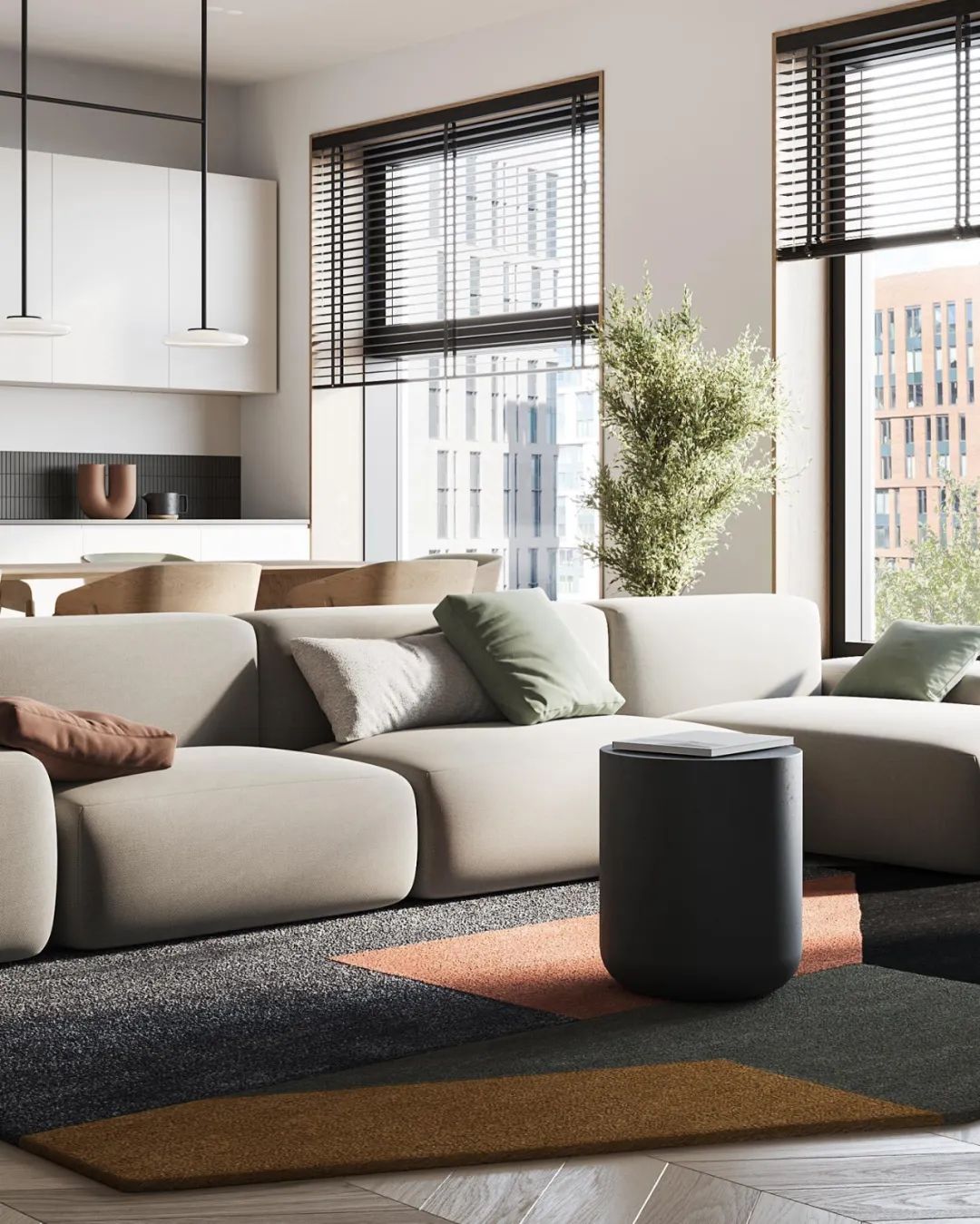 清新典雅公寓设计丨BUREAU SLOVO-6