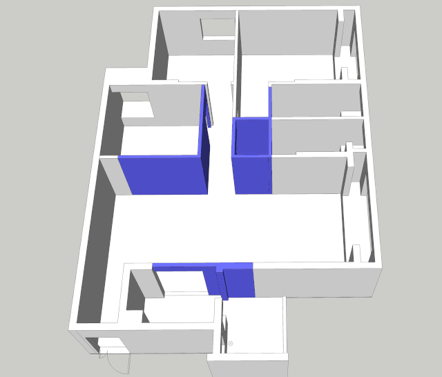120㎡墨绿配色，清爽自然-4