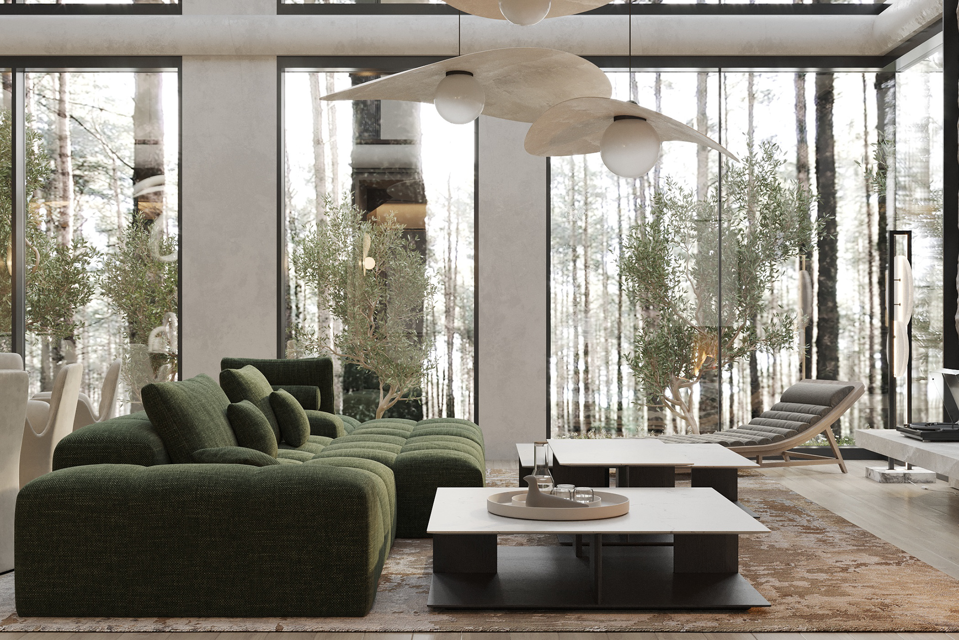 自然风现代别墅设计-2