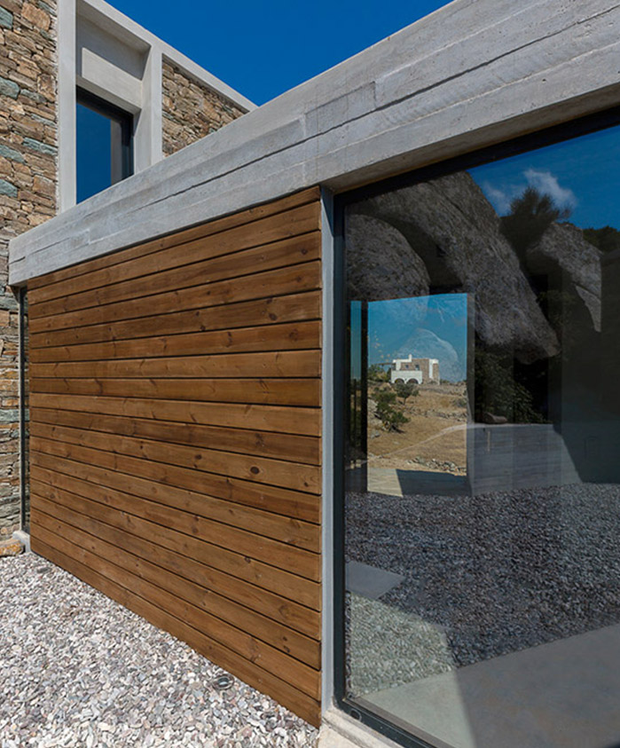 A House Between the Rocks Aristides Dallas Architects-14