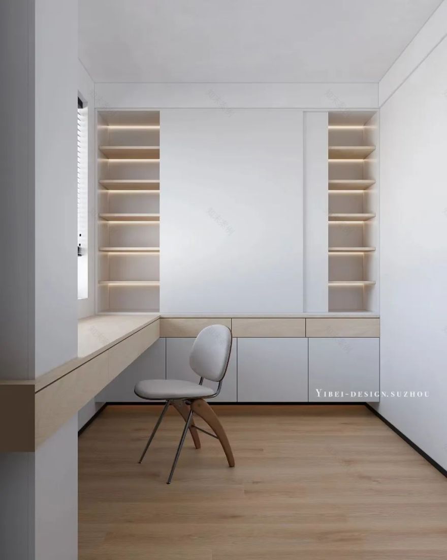 苏州“纯白梦境”家装设计丨中国苏州丨YIBEI DESIGN-14