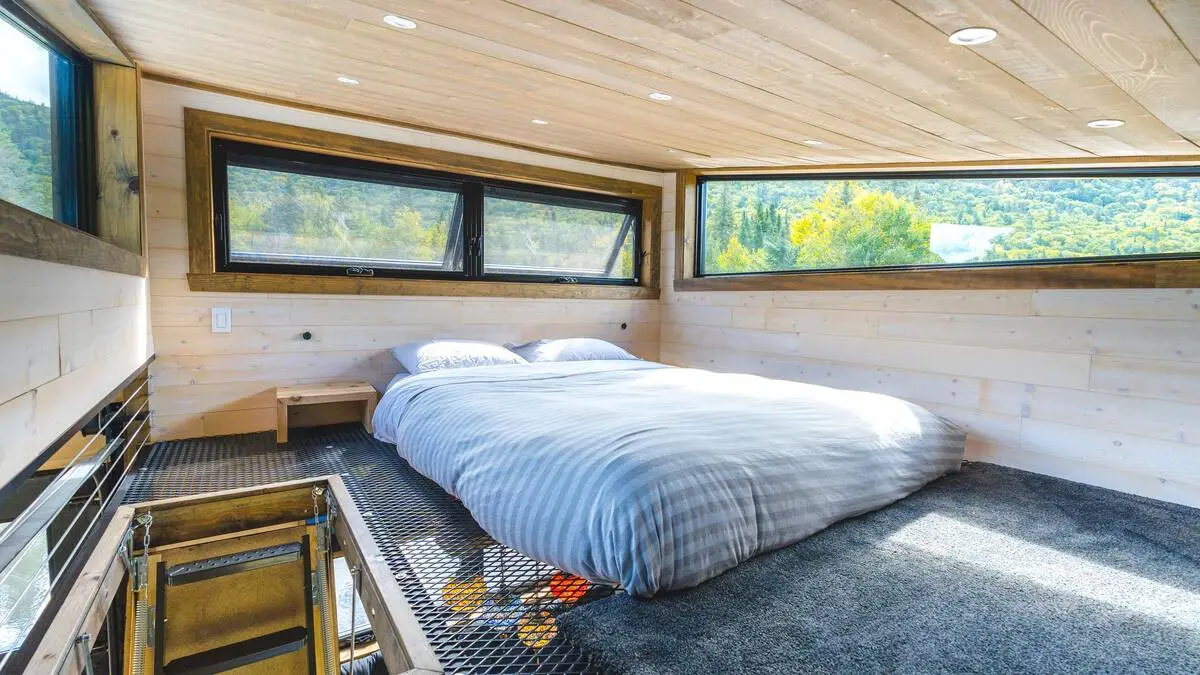 魁北克水上小屋 | 现代舒适与自然美景的完美融合-10