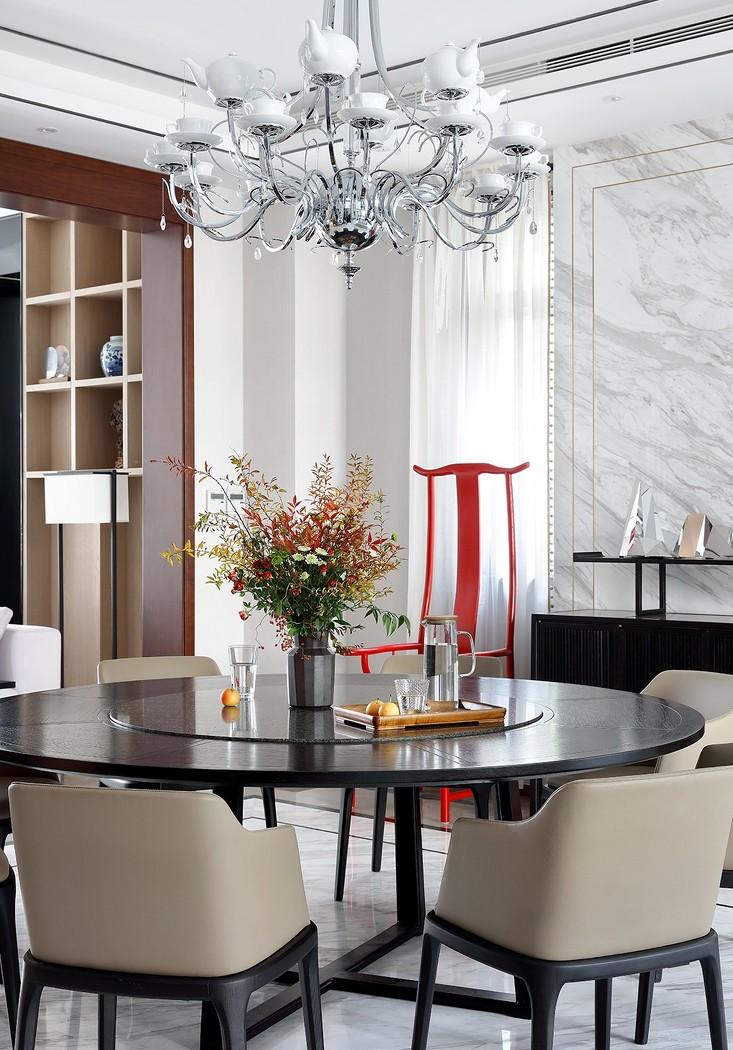 尚层装饰丨心中自在山水—会展誉景新中式风格别墅装修-31