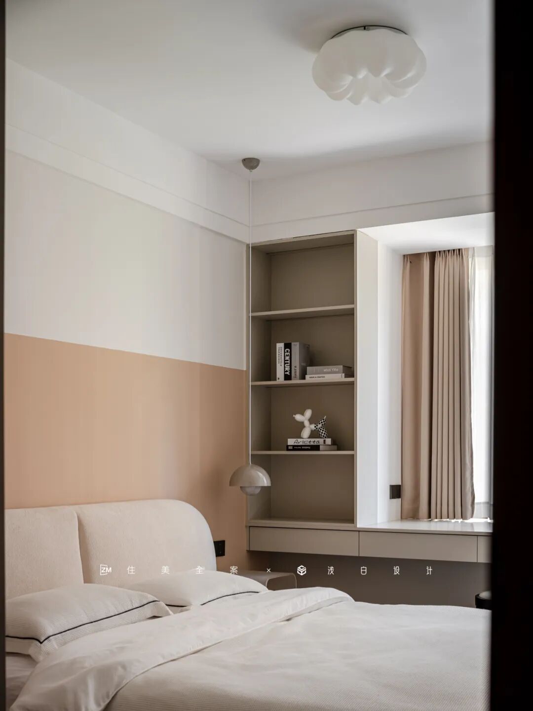 将185㎡精装房雕琢成现代意式质感居所丨住美全案&浅白设计-80