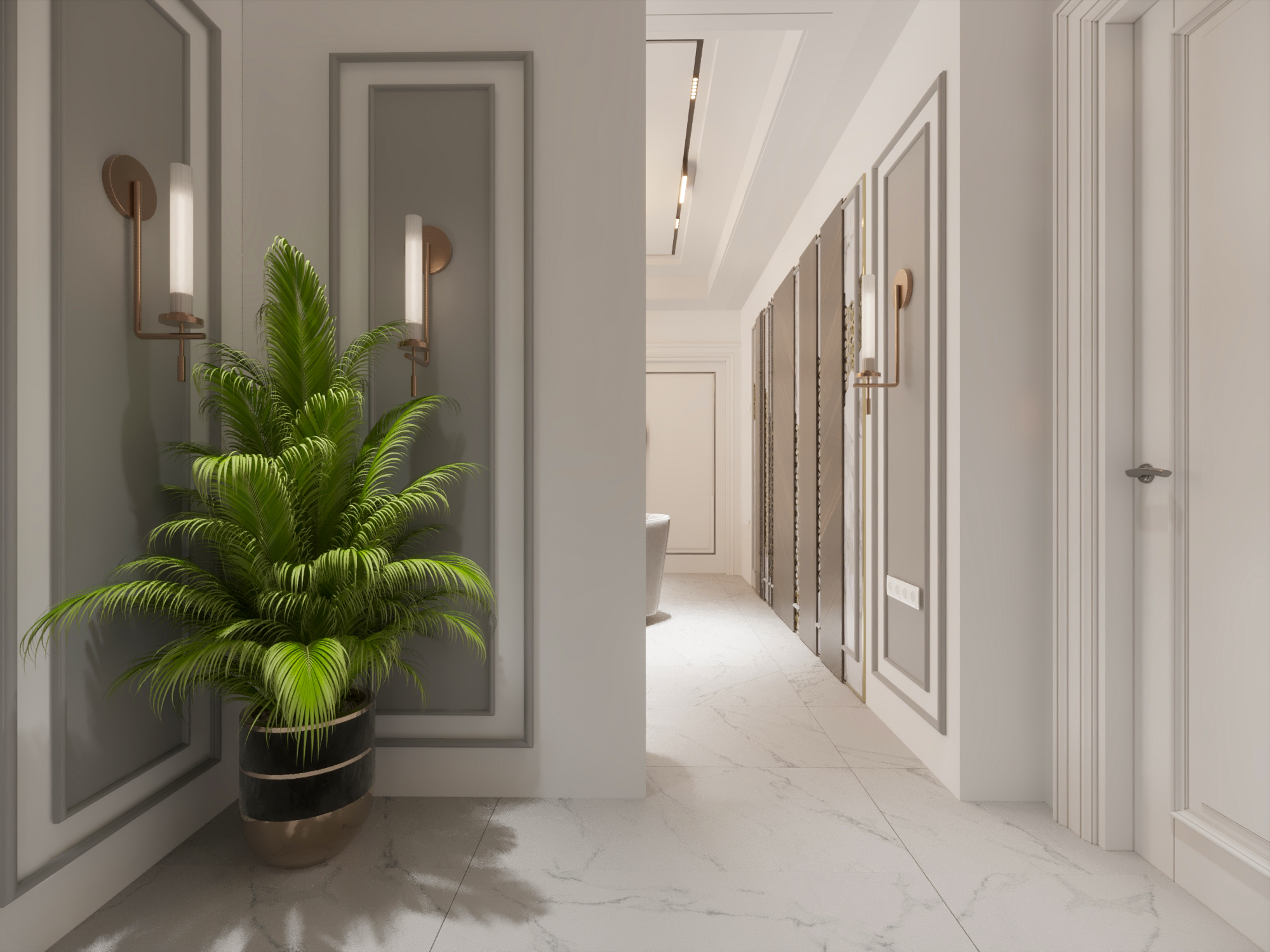 Neo Classic Kitchen Room Villa 180 Meter-8