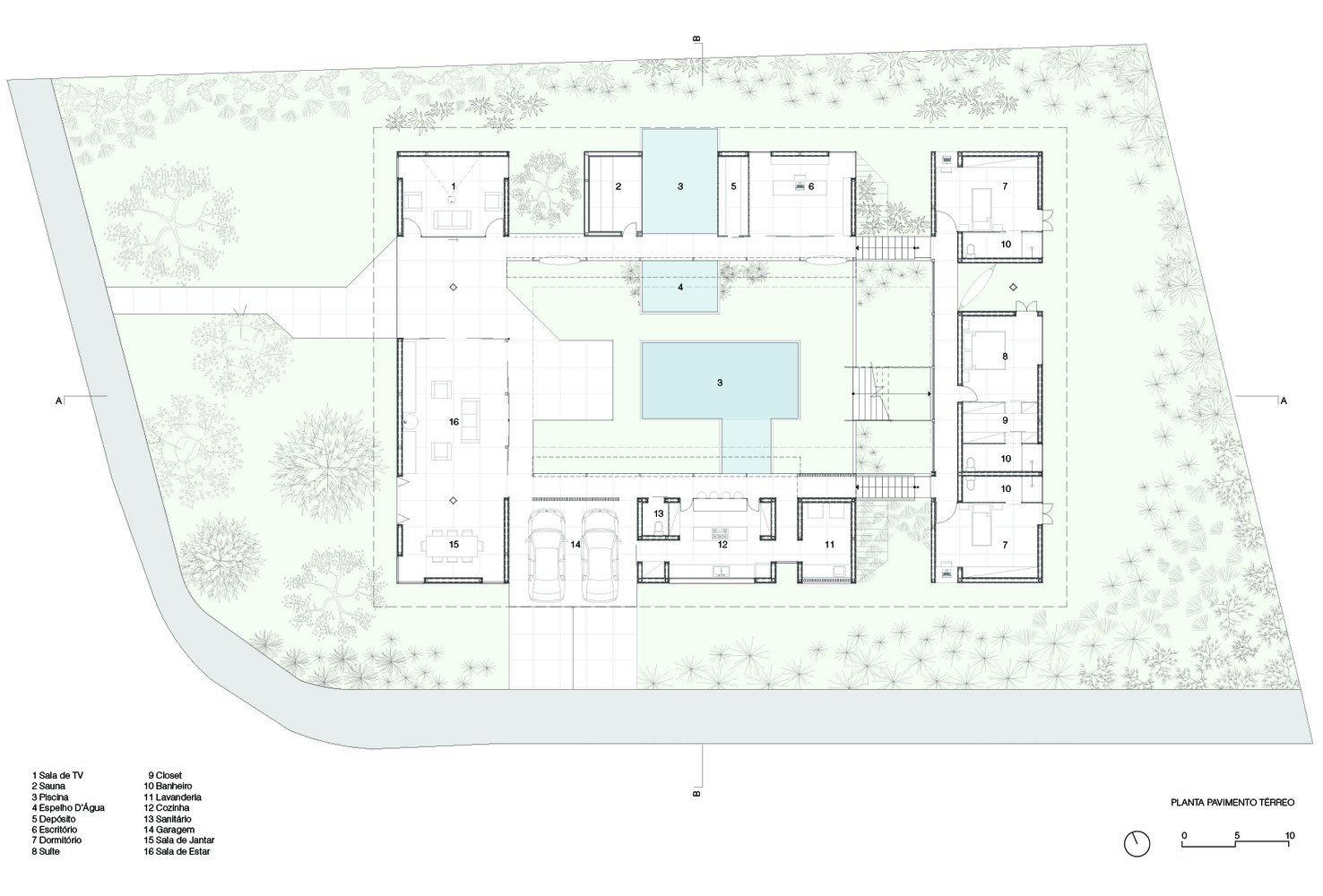 巴西 Serra Azul 住宅丨apiacás Arquitetos-53