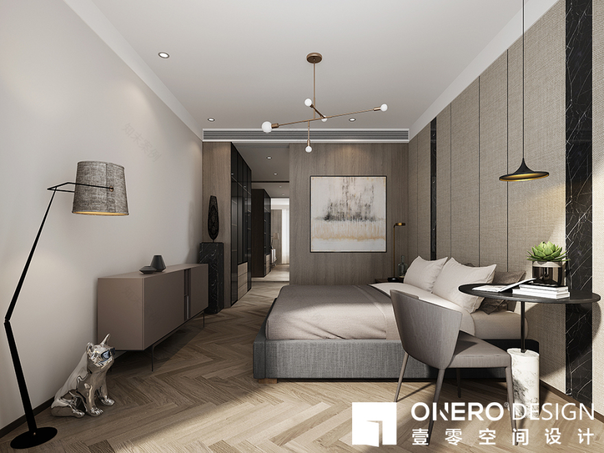 武汉壹零空间设计 | 轻奢之作,诠释都市精英生活品味-12