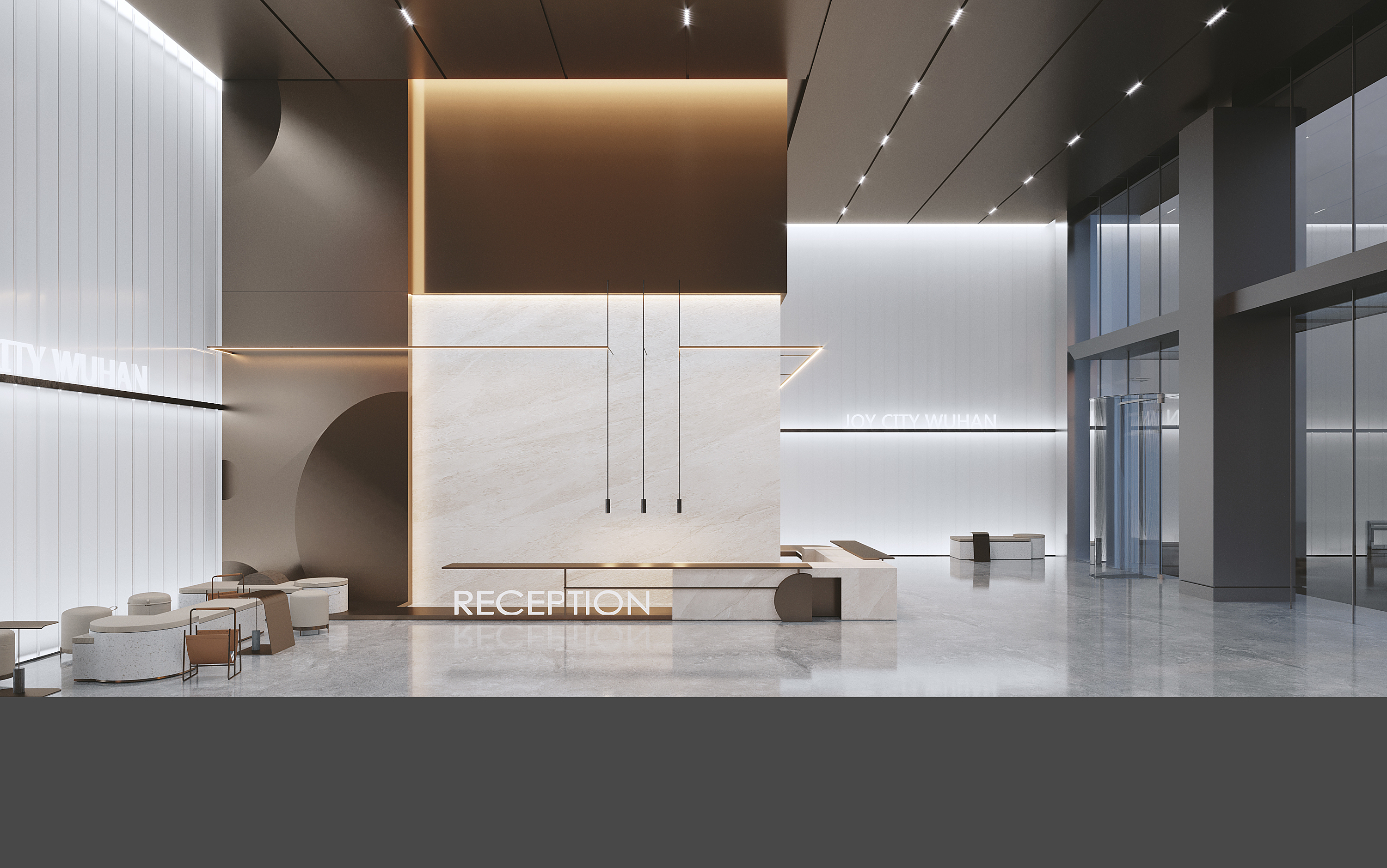 科技感写字楼表现-2