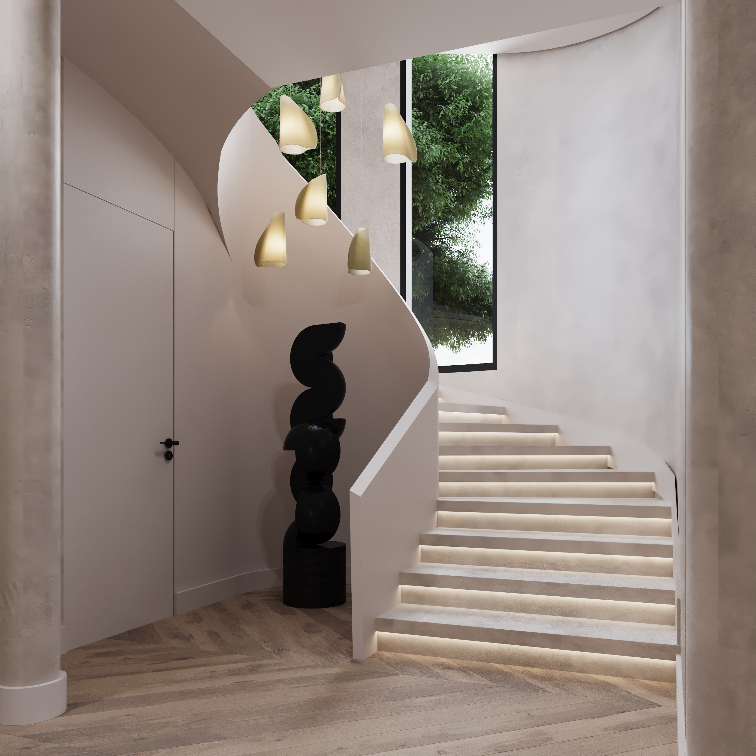 地面别墅（竹子延伸部分）丨DINA NOUR DESIGN STUDIO-15