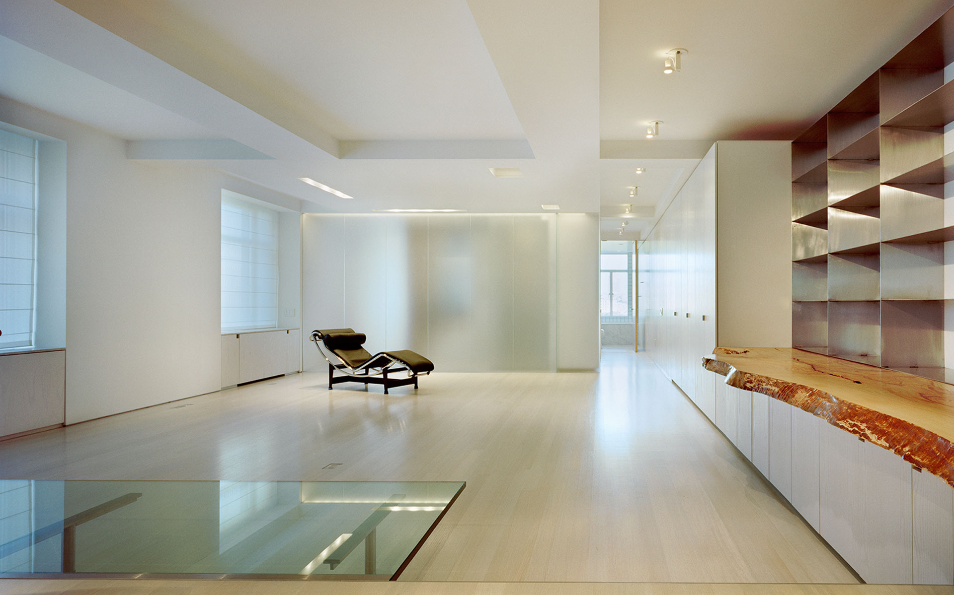 白色空间，灰调四种表现形式 丨美国曼哈顿丨hMa hanrahanMeyers architects-0