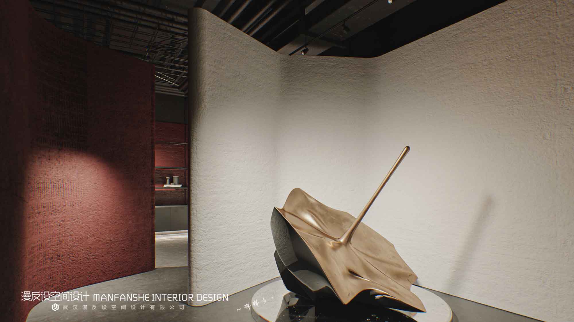 现代艺术展厅设计 | 科技与艺术的完美结合-22