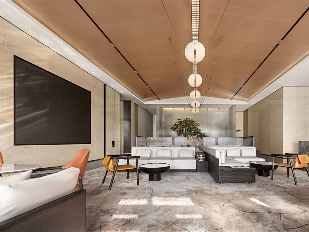 广州金地半山风华售楼处丨中国广州丨INNEST 意巢设计-4