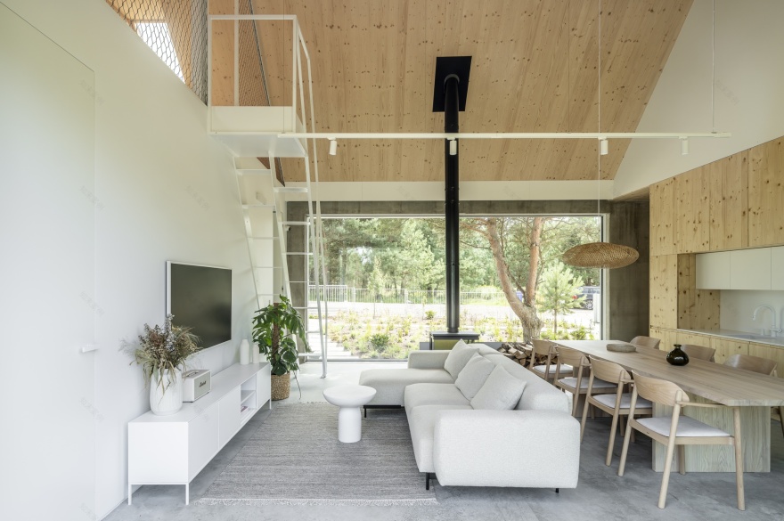 科纳茨基湖畔小屋丨波兰丨Archmondo-15