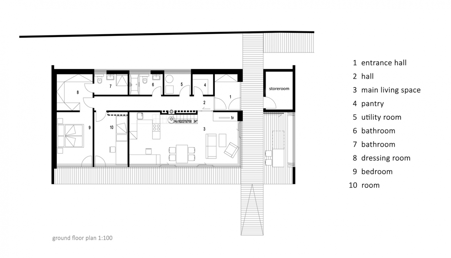 捷克 Ladvi 独栋家庭住宅 | “一栋住宅中的住宅”-45