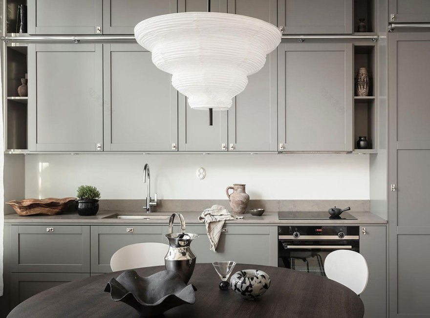 哥德堡带独立入口和露台的时尚公寓-15