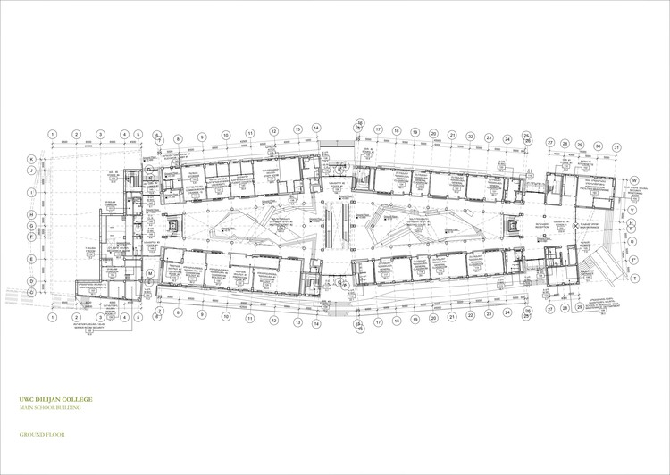 亚美尼亚 UWC 学院 Dilijan 环保现代建筑-21