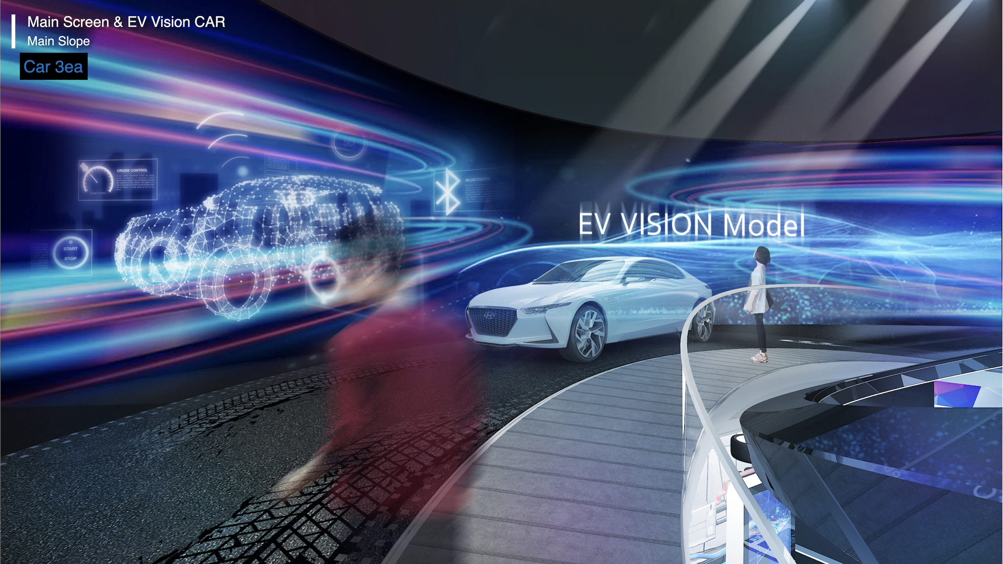 现代汽车展示空间，极简工业风诠释未来出行-20