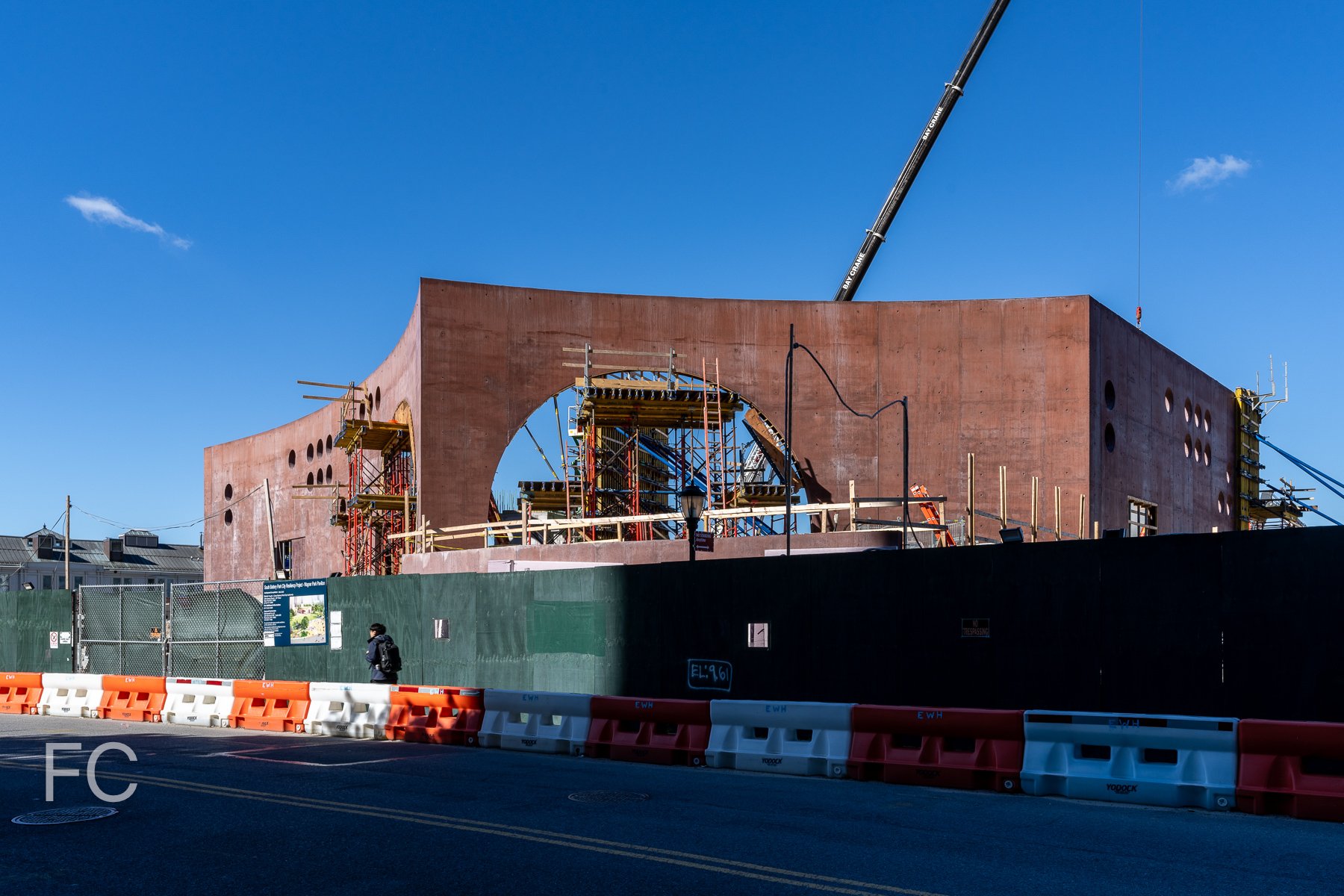Construction Update: Wagner Park Pavilion — FIELD CONDITION-3