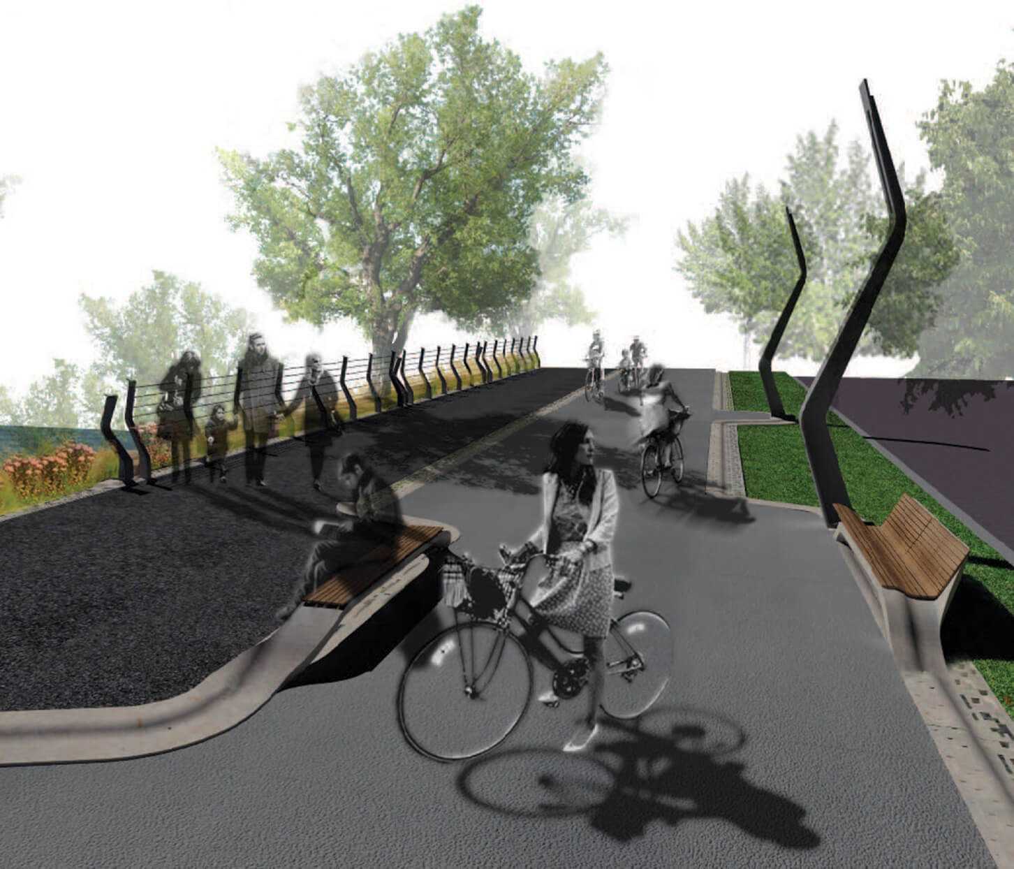 记忆之路 · 卡尔加里滨水景观设计-8