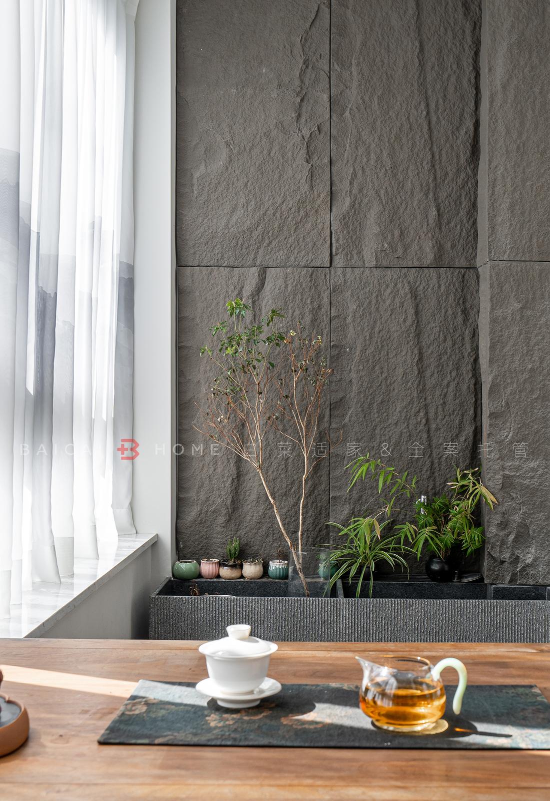 珠海板樟山新中式家居，三代同堂的东方美学之家-77