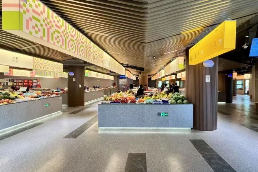 农贸市场设计案例|菜场变身艺术生活场,“转塘南街菜市”如何重构市井空间?-64