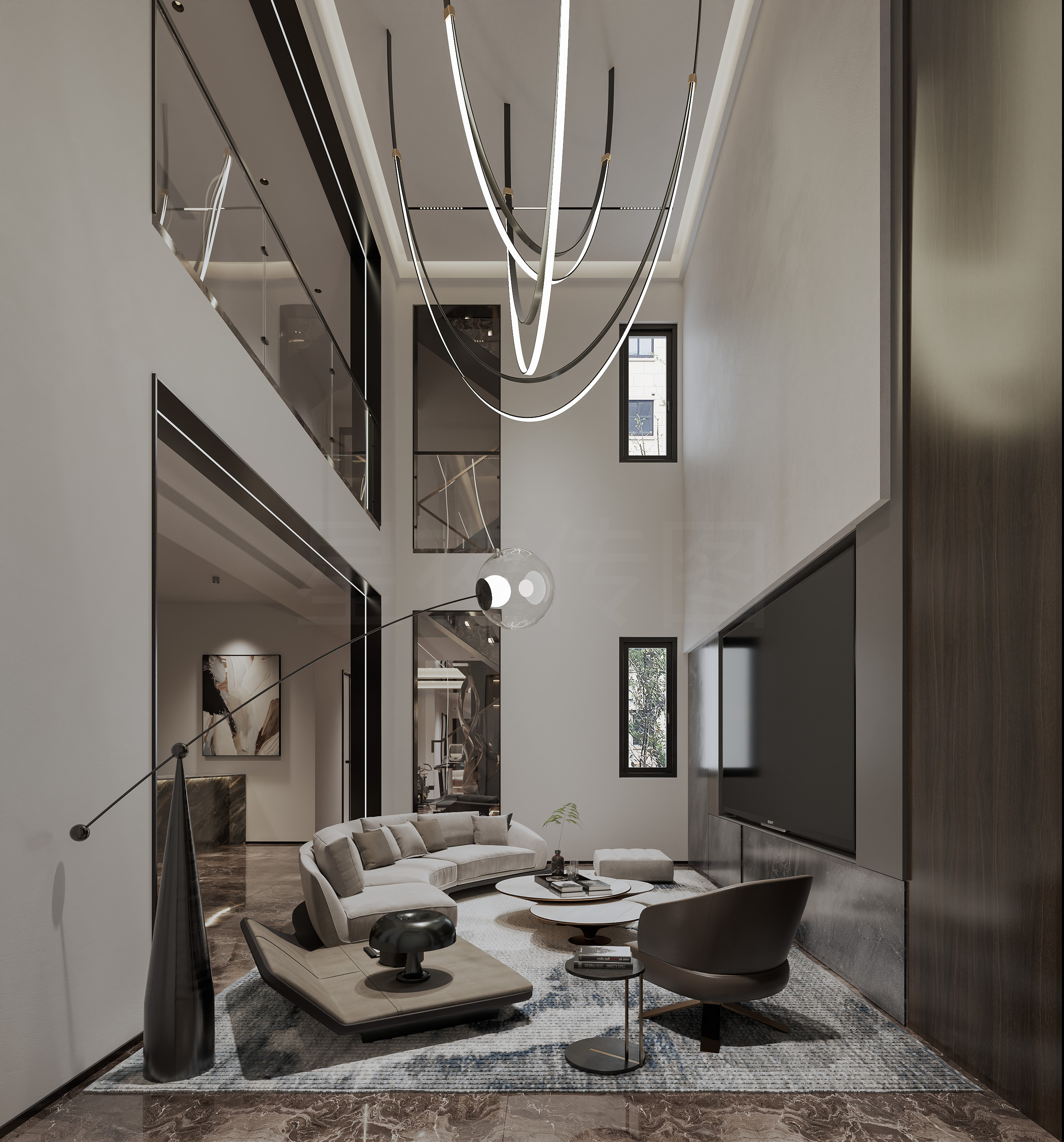 别墅效果图案例-36