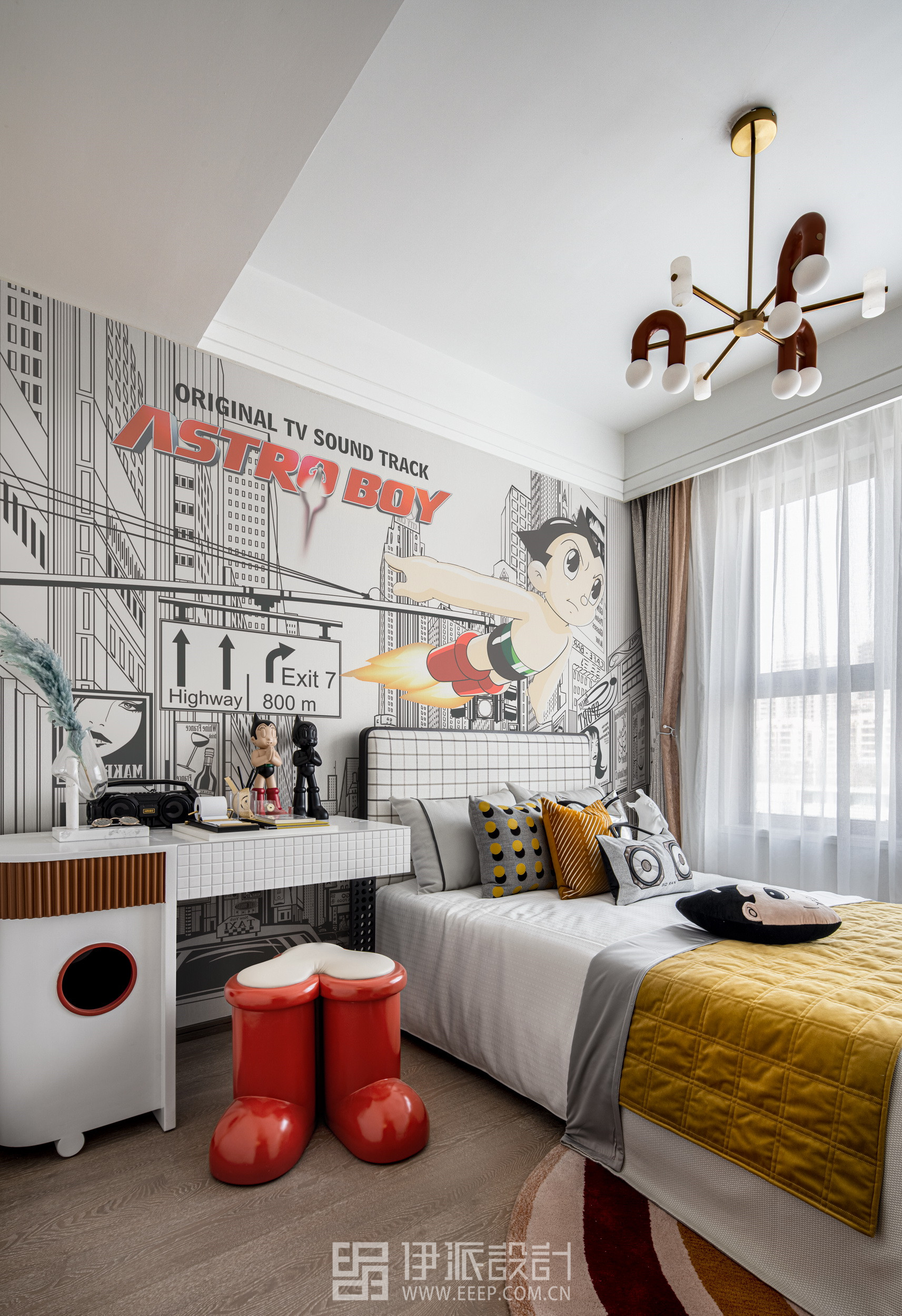 山东中央云璟项目高层样板间软装设计丨中国临沂丨深圳市伊派室内设计有限公司-56