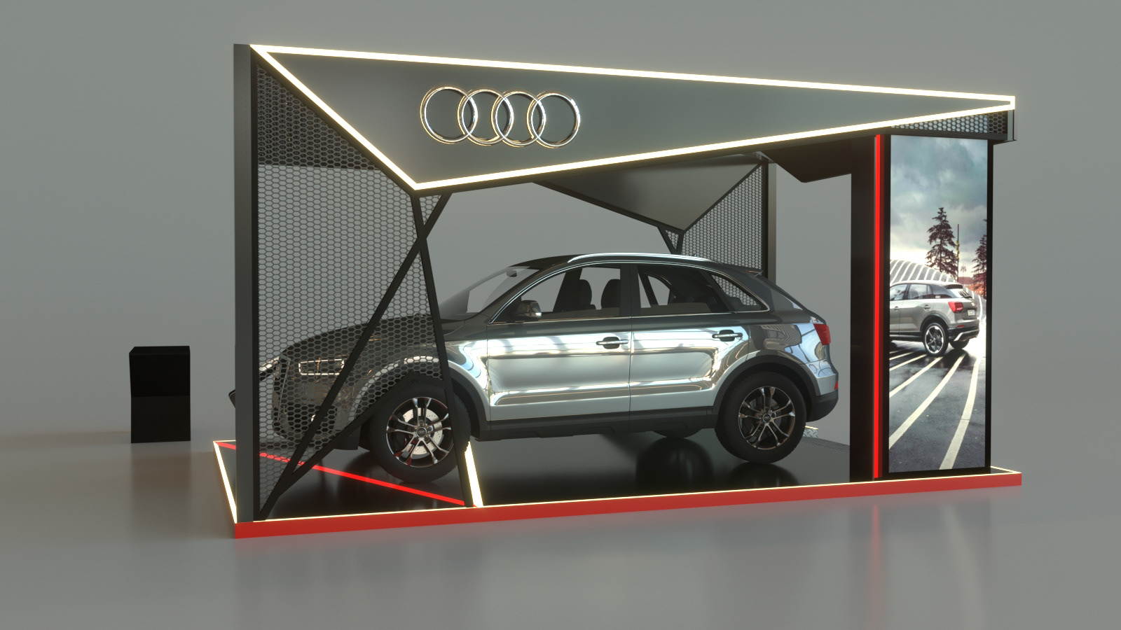 奥迪 Z 公园展位丨Shady Amish,Mohamed Amar-2