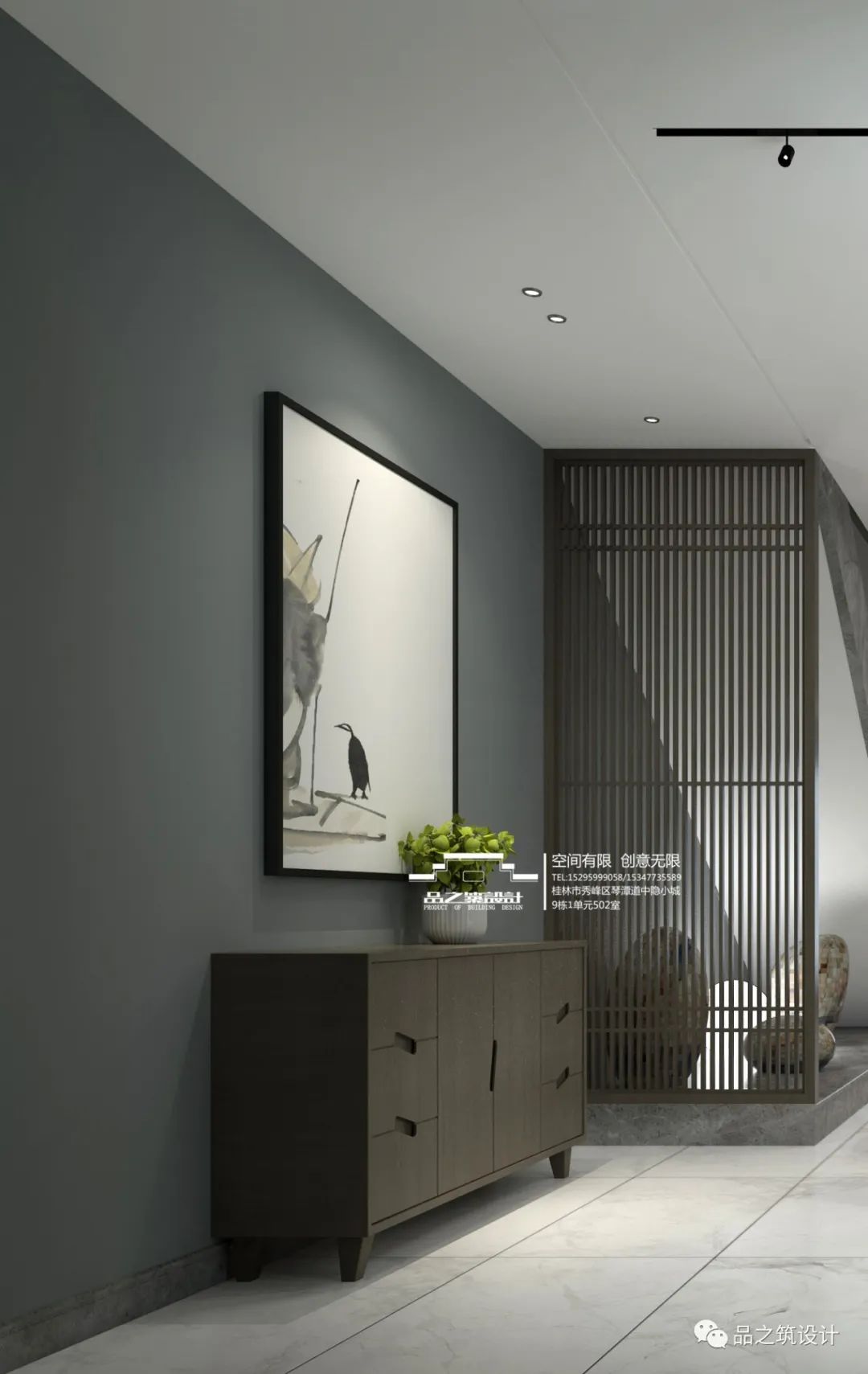 新桂系简约东方别墅空间-22