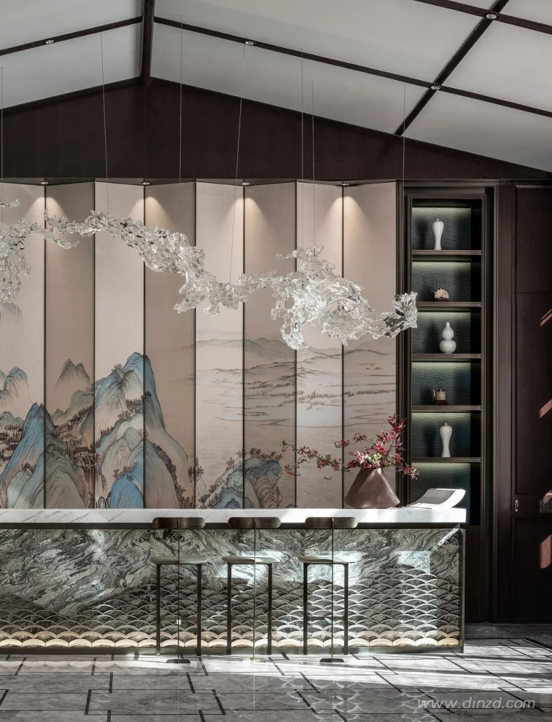 华夏樾府售楼处丨中国河北丨九和空间设计有限公司-19