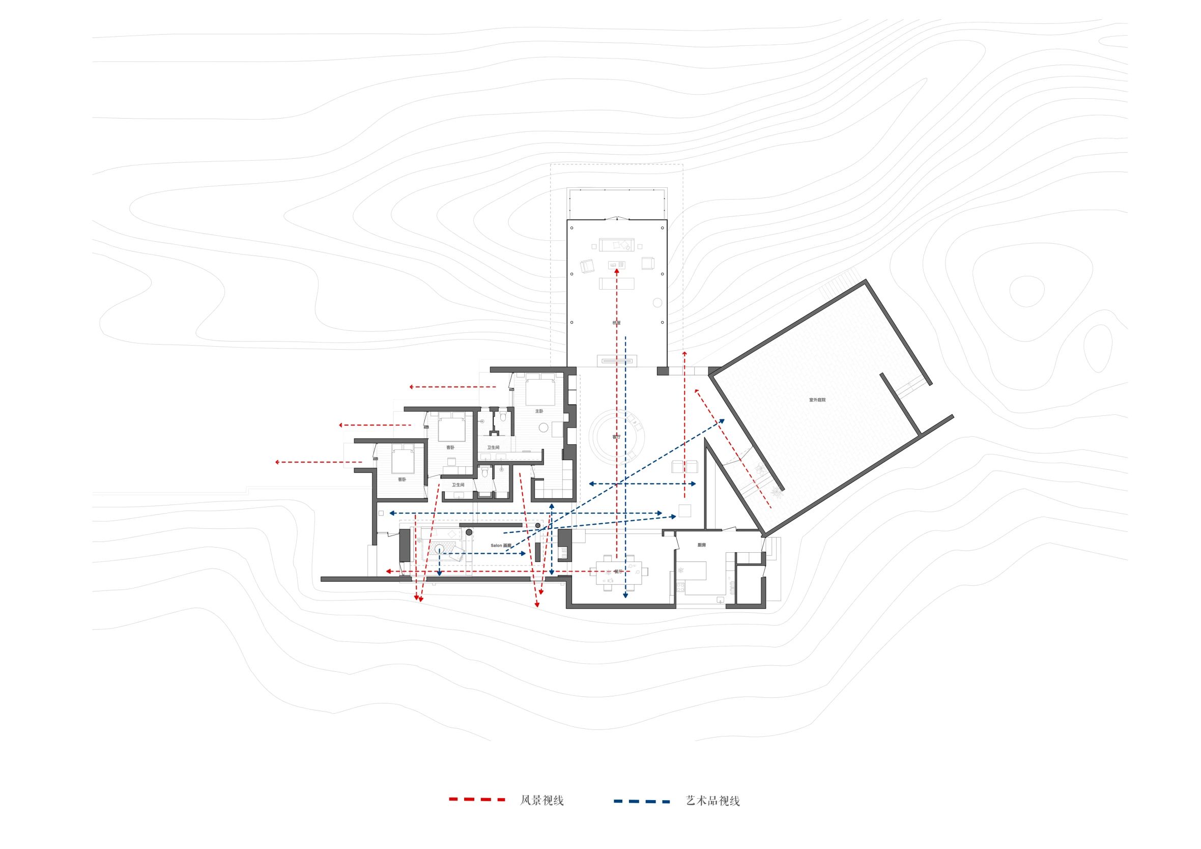 Villa M改造 山居画廊丨大屿建筑-38