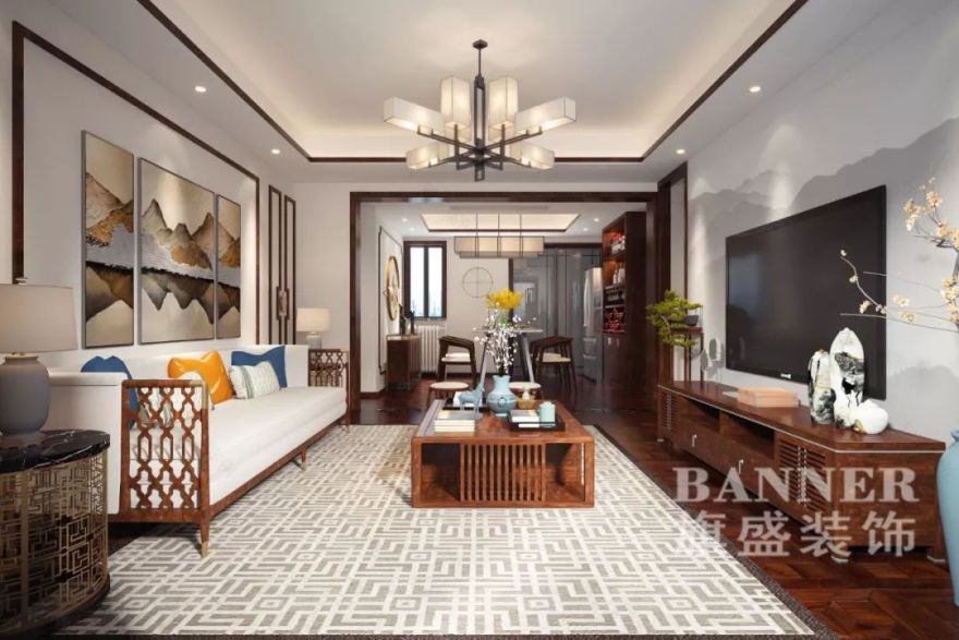 120㎡现代空间中的“胶片感”与复古情结-9