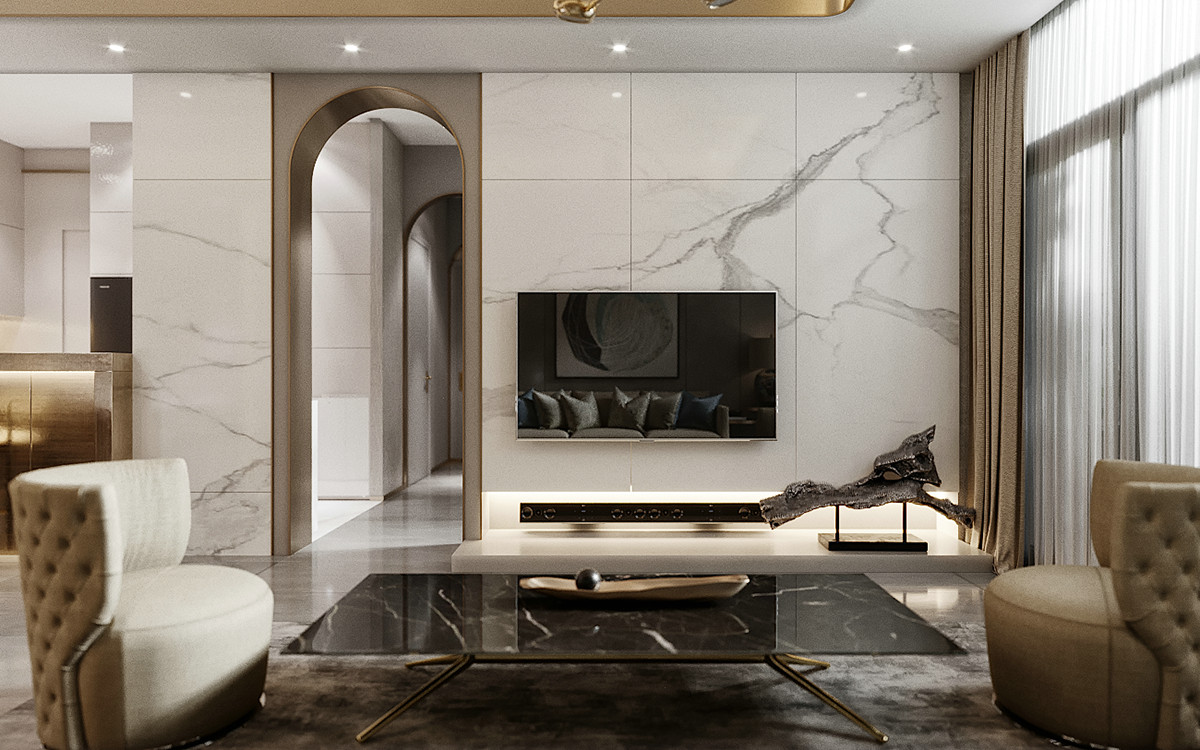 现代轻奢生活空间设计-0