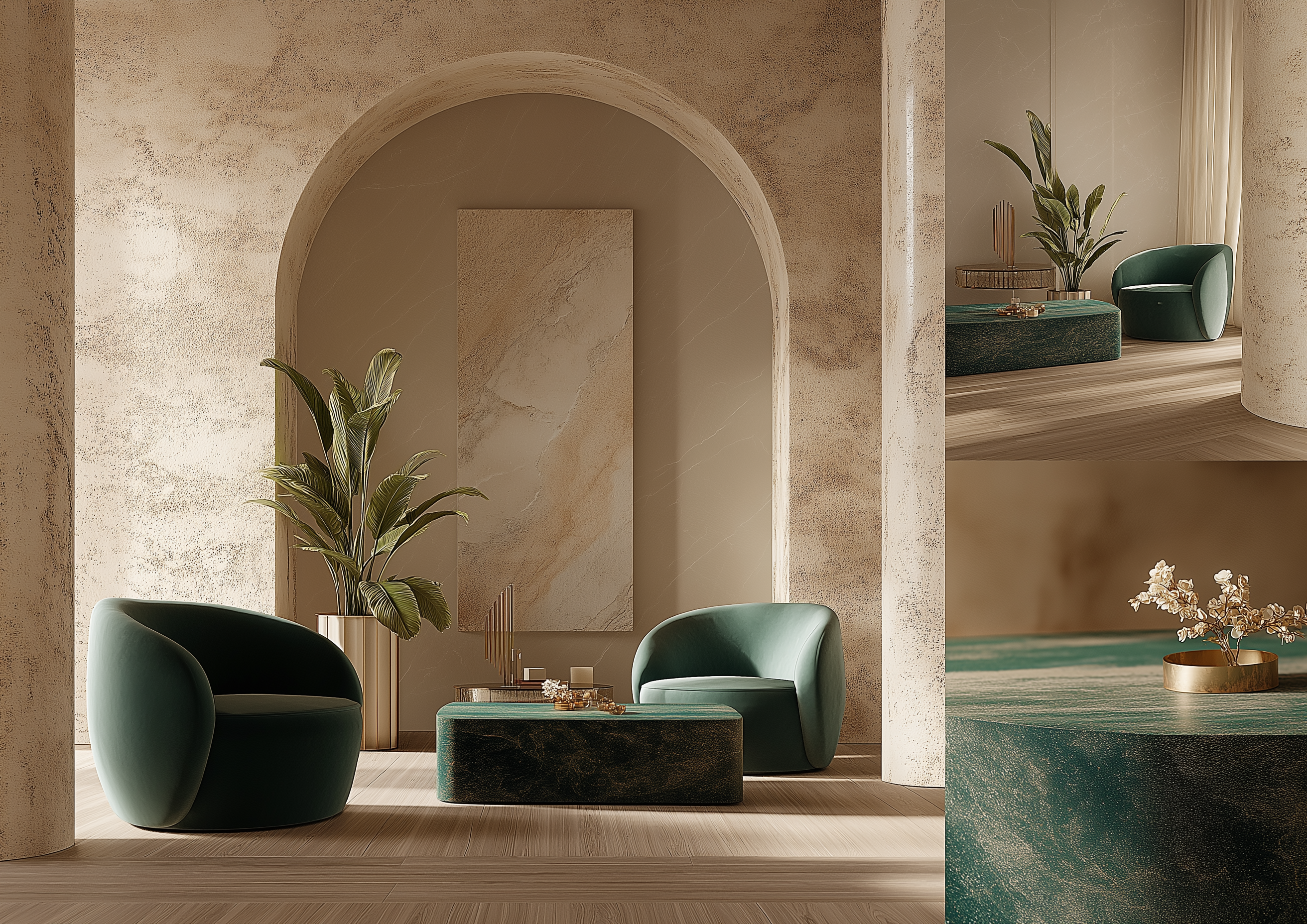 静谧绿境住宅丨TiAVIDA Interiors-13