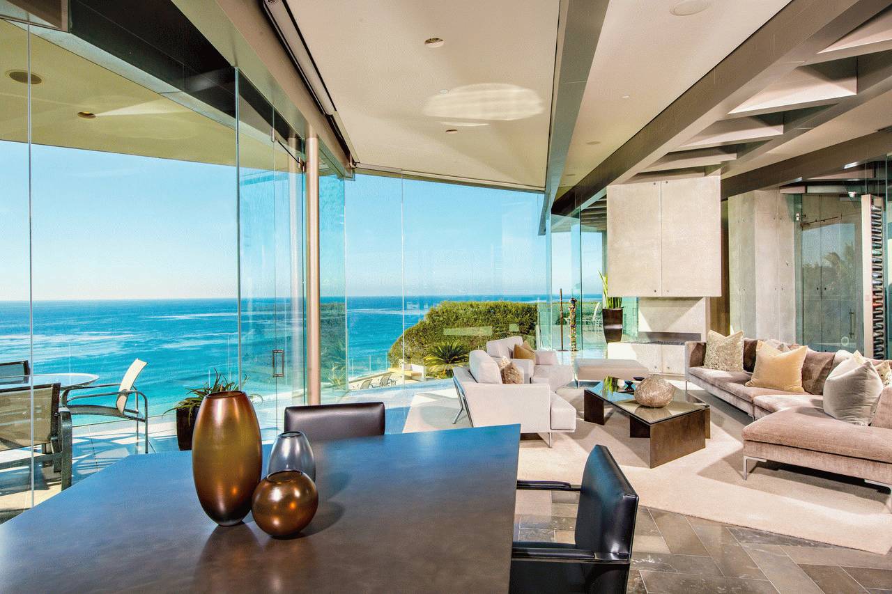 加利福尼亚州悬崖上的超级别墅-5